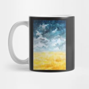 Clouds and Wheat Field Mug